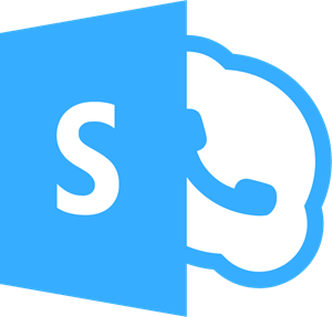 Skype Logo - Microsoft Office Skype Logo Vector (.SVG) Free Download