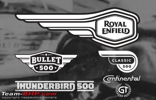 Old Thunderbird Logo - Royal Enfield: New Logo & key design too! - Page 3 - Team-BHP