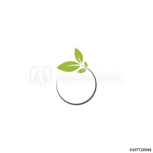 Round Tree Logo - round tree leaf logo this stock vector and explore similar