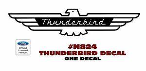 Old Thunderbird Logo - N824 FORD NAME LOGO SCHOOL X 24