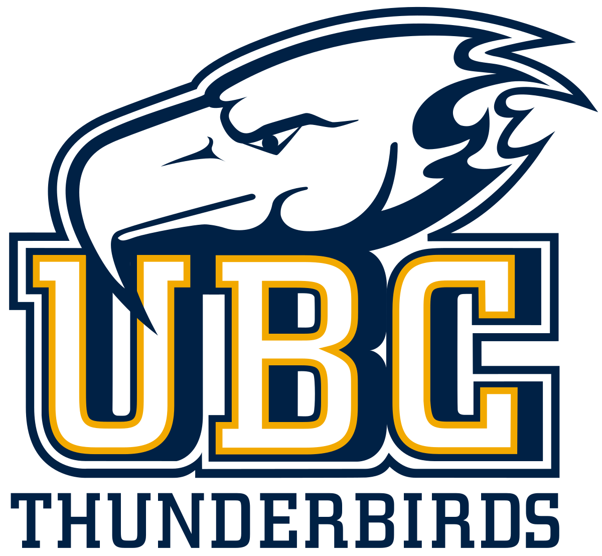 Old Thunderbird Logo - UBC Thunderbirds