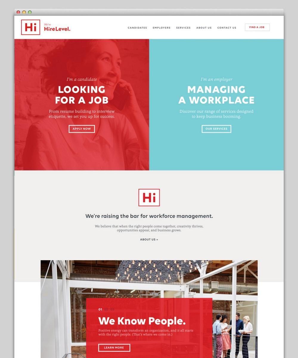 Red and Blue Services Logo - 26 Beautiful Website Color Schemes [With CSS Hex Codes]
