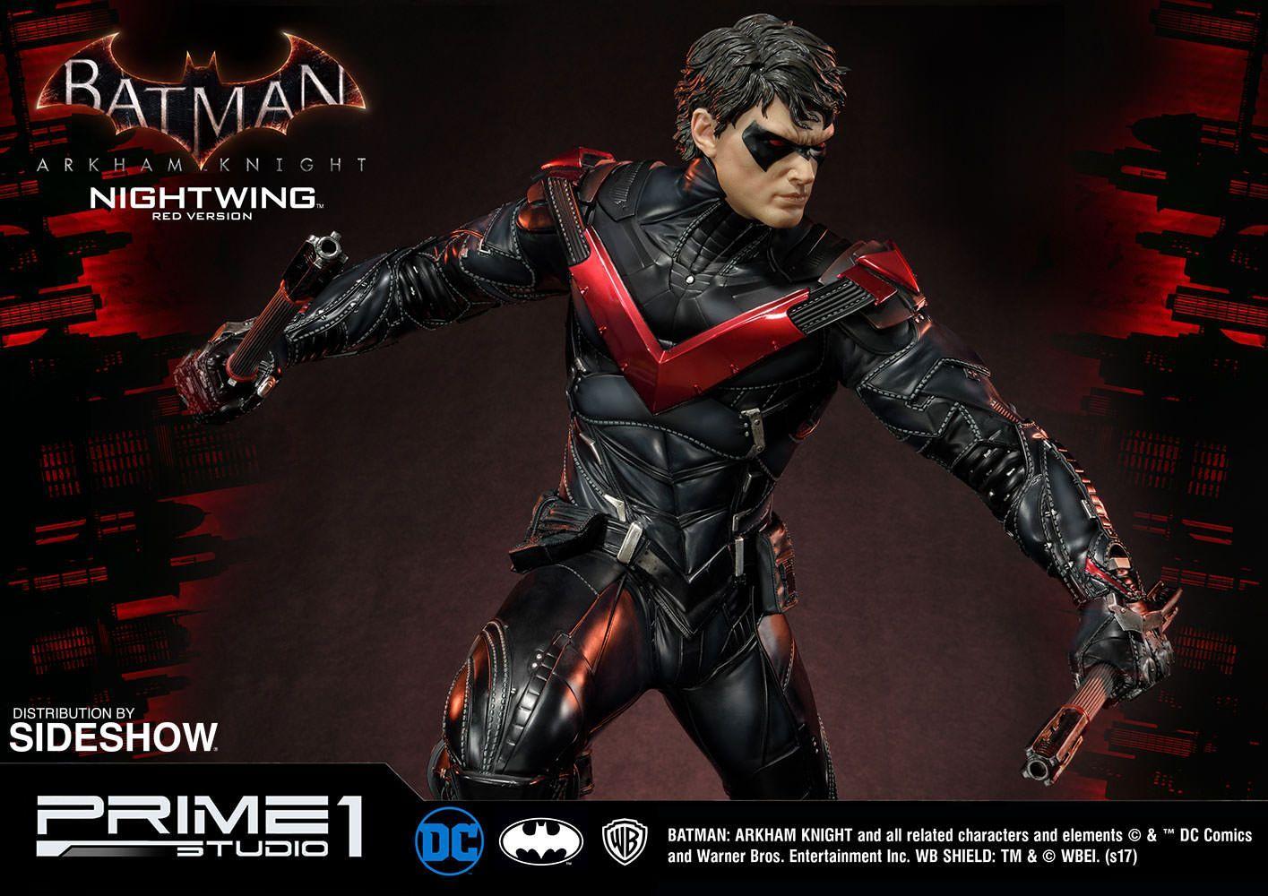 Red Nightwing Logo - DC Comics Nightwing Red Version Statue by Prime 1 Studio | Sideshow