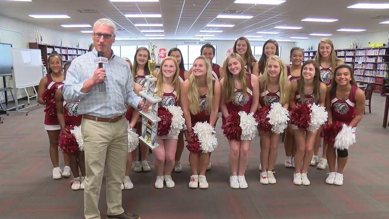 Slocomb Red Tops Logo - CHEER SQUAD OF THE WEEK: Slocomb Red Tops - YouTube