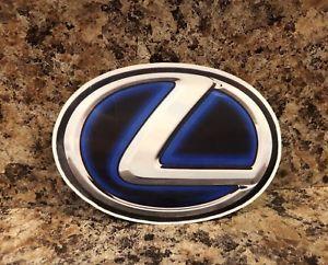 Blue Lexus Logo - Lexus Sports Car Vehicle Vinyl Sticker Decal Logo Unique Blue New | eBay