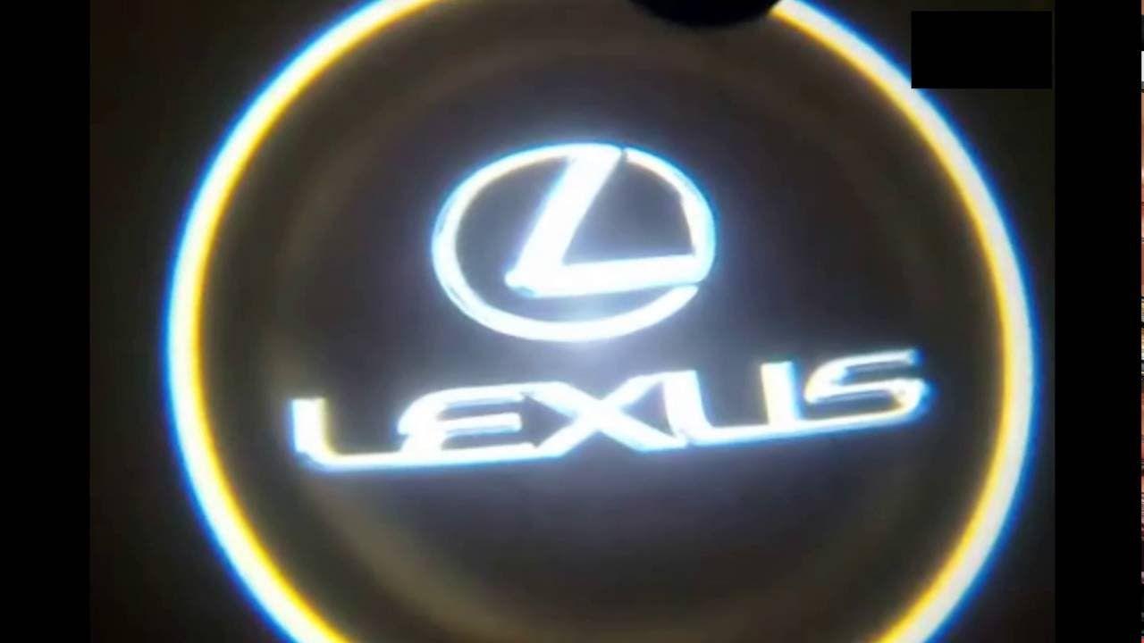 Blue Lexus Logo - How to Install Lexus Door Welcome Logo Light - YouTube