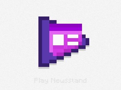 Google Play Newsstand Logo - Play Newsstand | 16x16 Pixel Icon by Joshua Masih | Dribbble | Dribbble