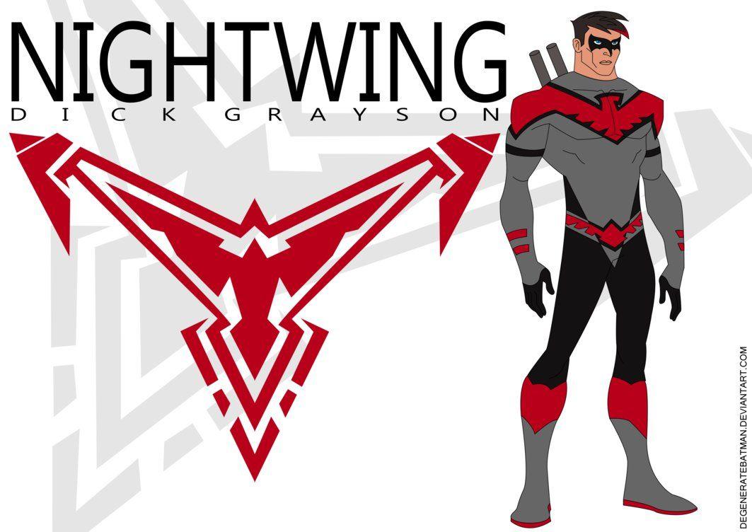 Red Nightwing Logo - Pictures of Damian Wayne Nightwing Symbol - www.kidskunst.info