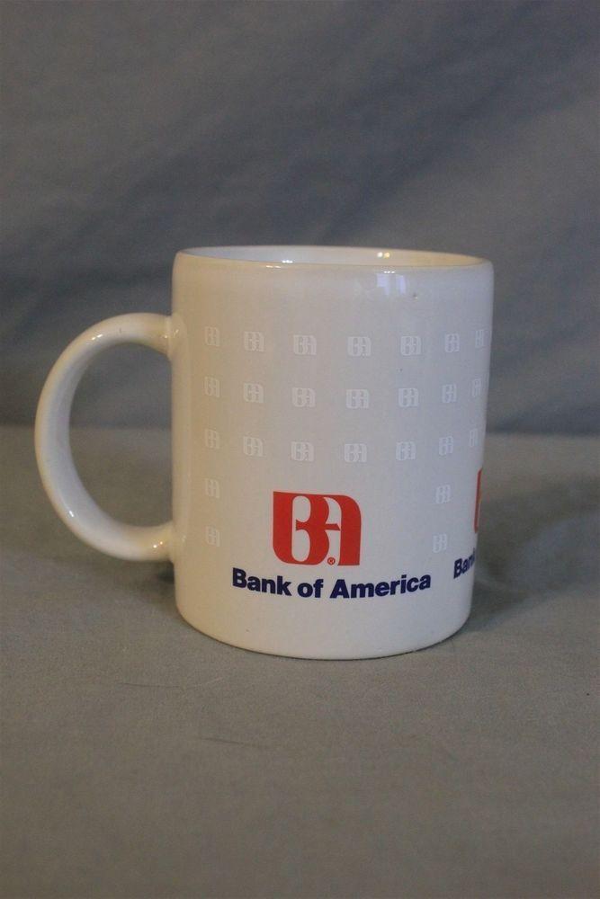 Old Bank of America Logo - Vtg Bank Of America Old Logo Coffee Tea Mug Cup. Coffee is my Drug