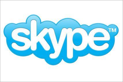 Skype Logo - Sky challenges Skype over logo