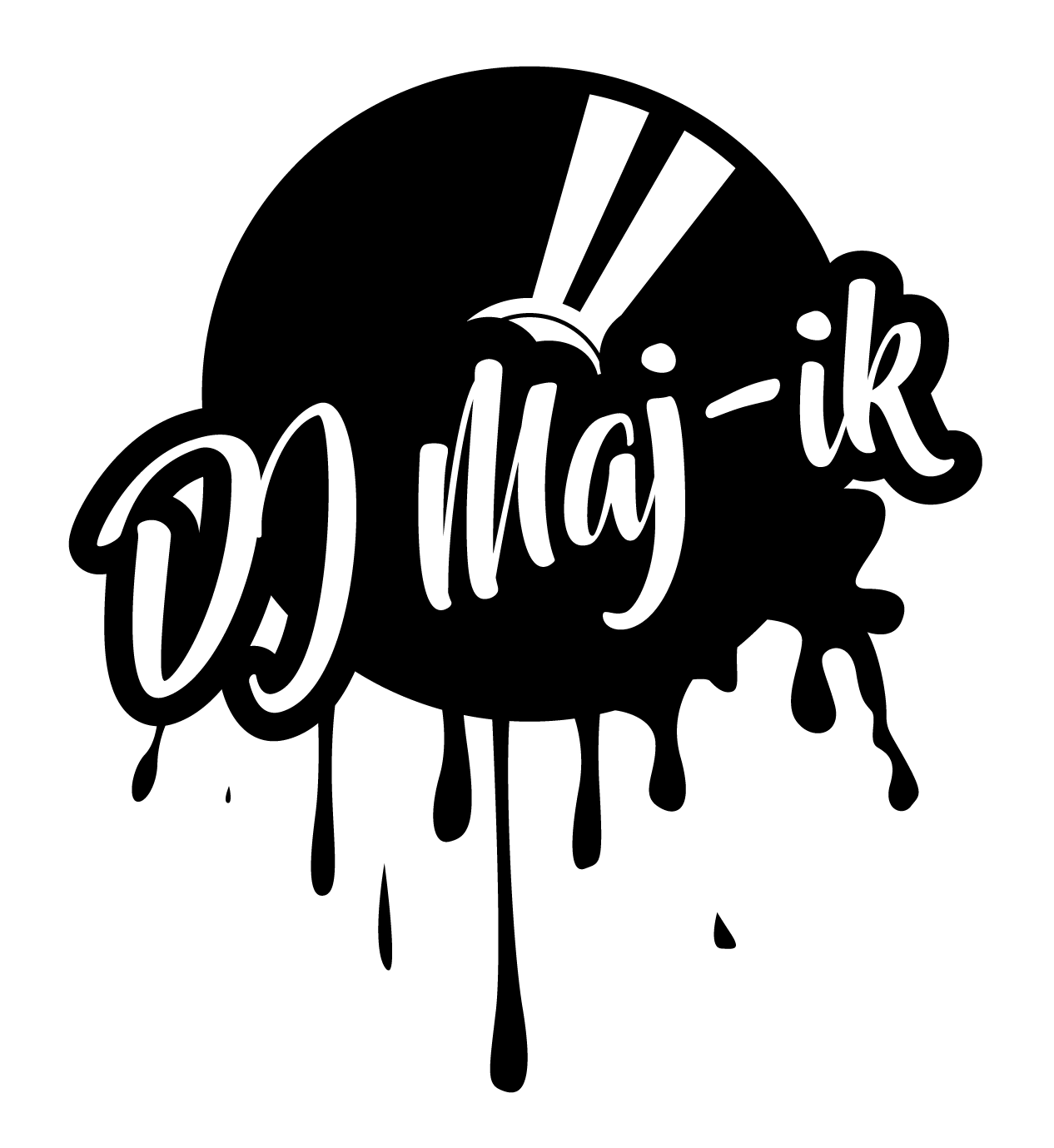 Best DJ Logo - DJ Maj Ik Logo Design. Best DJ Logos. Dj Logo, Logos, Logo Design