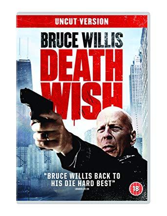 Movie Death Wish Logo - Death Wish (DVD) [2018]: Amazon.co.uk: DVD & Blu Ray