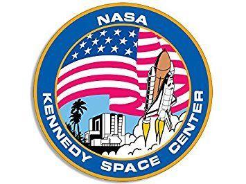 United States NASA Logo - Amazon.com: MAGNET Round KENNEDY SPACE CENTER Logo Magnet(nasa seal ...