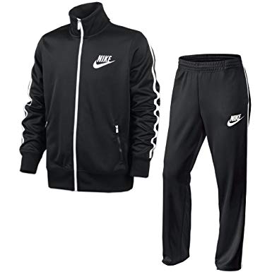 Black and White Athletic Clothing Logo - NIKE MENS HBR TRACKSUIT LIMITLESS RETRO ATHLETIC TRAINING TOP PANTS