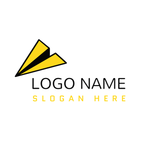 Yellow Paper Logo - Free Arrow Logo Designs. DesignEvo Logo Maker
