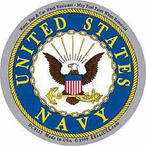US Navy Logo - UNITED STATES NAVY LOGO STICKER | USMILITARYPATCH.COM