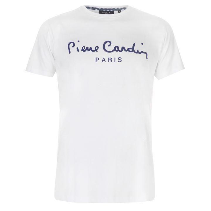 Pierre Cardin Logo - Pierre Logo T Shirt Mens