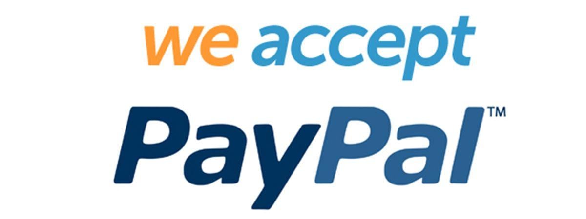 We Accept PayPal Logo - We Accept Paypal des Lakes