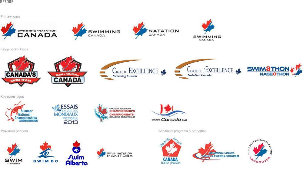 Canadian Logo - Brand New: New Logo and Identity for Swimming Canada by Hulse & Durrell