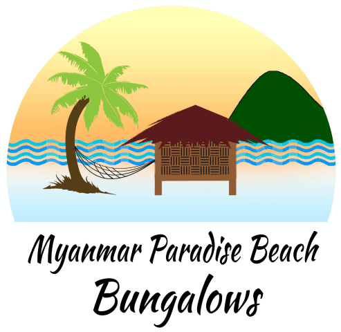 Paradise Beach Logo - Myanmar Paradise Beach Bungalows