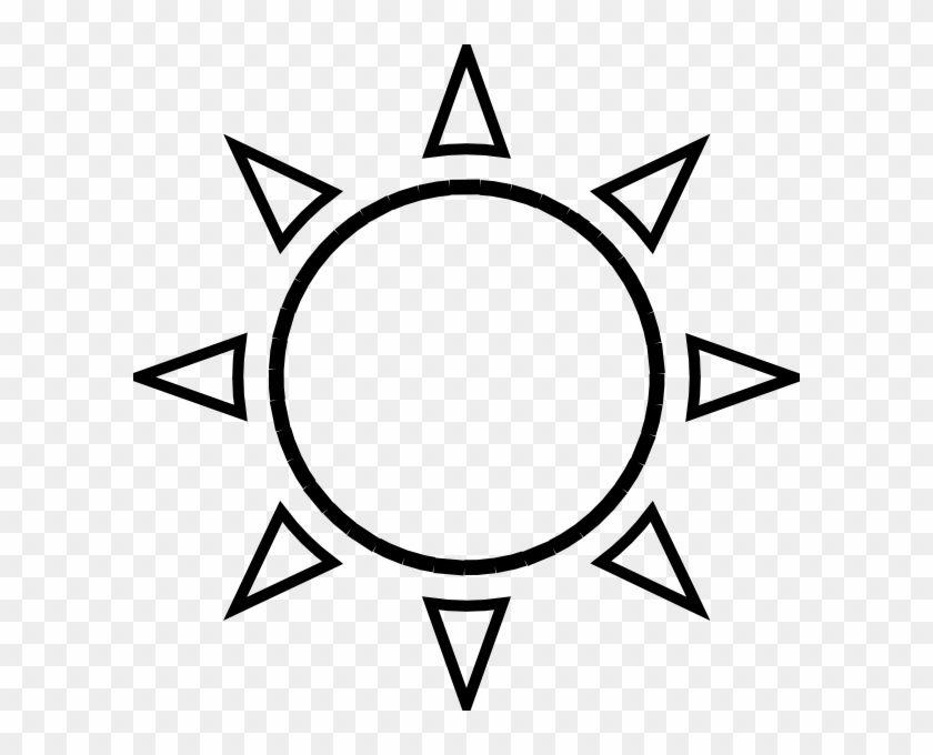 White Sun Logo - Sun Rising Clip Art Black And White Black And White