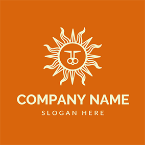 White Sun Logo - Free Sun Logo Designs | DesignEvo Logo Maker