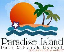 Paradise Beach Logo - Paradise Island Park and Beach Resort - Map - TravelSmart.NET
