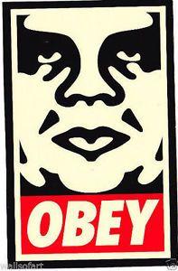Andre the Giant Obey Logo - Shepard Fairey OBEY ANDRE GIANT VINTAGE STICKER banksy dolk dran