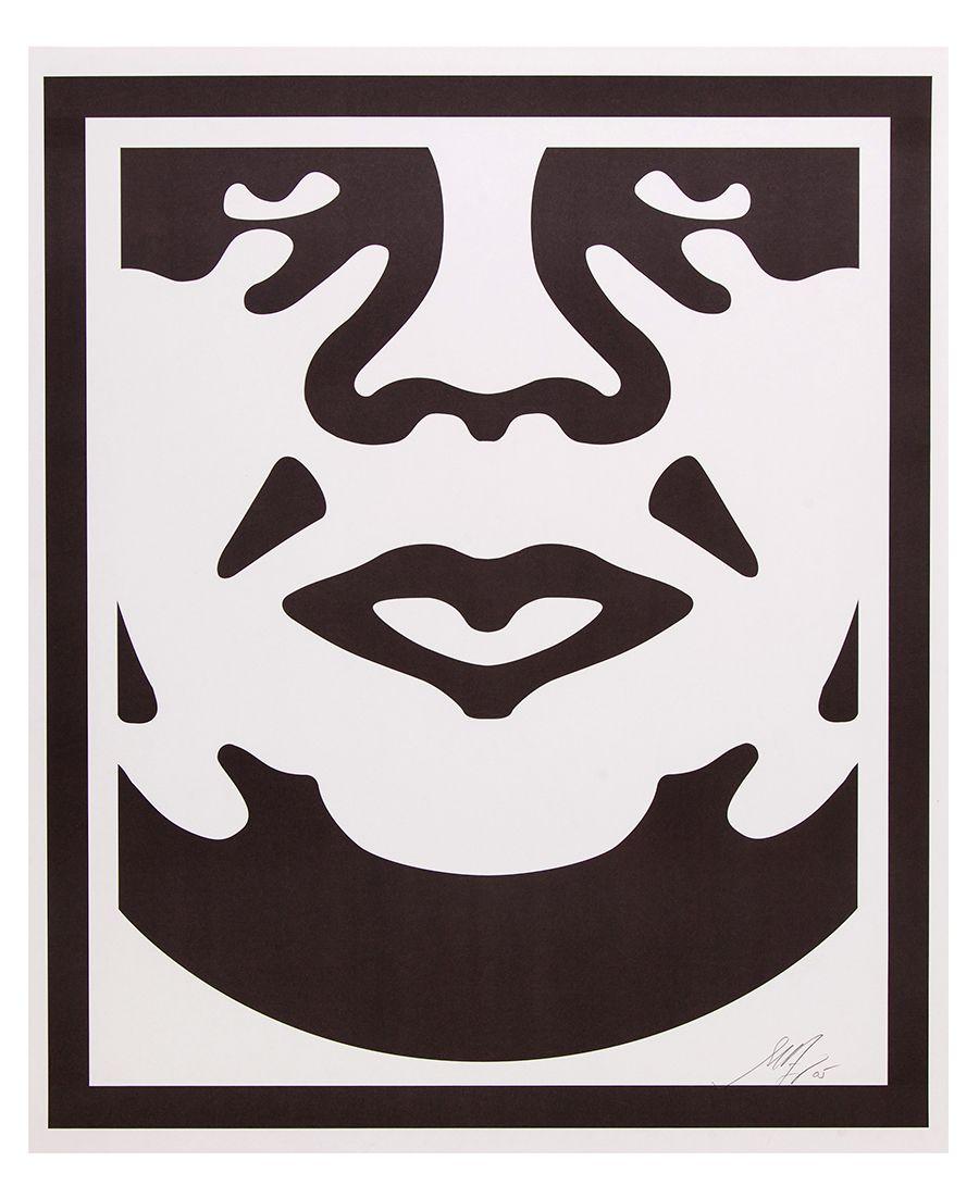 Andre the Giant Obey Logo - OBEY ARTIST PRINTS - ANDRE THE GIANT