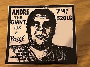Andre the Giant Obey Logo - Andre The Giant Has A Posse Obey Skateboard Sticker - Shepard Fairey ...