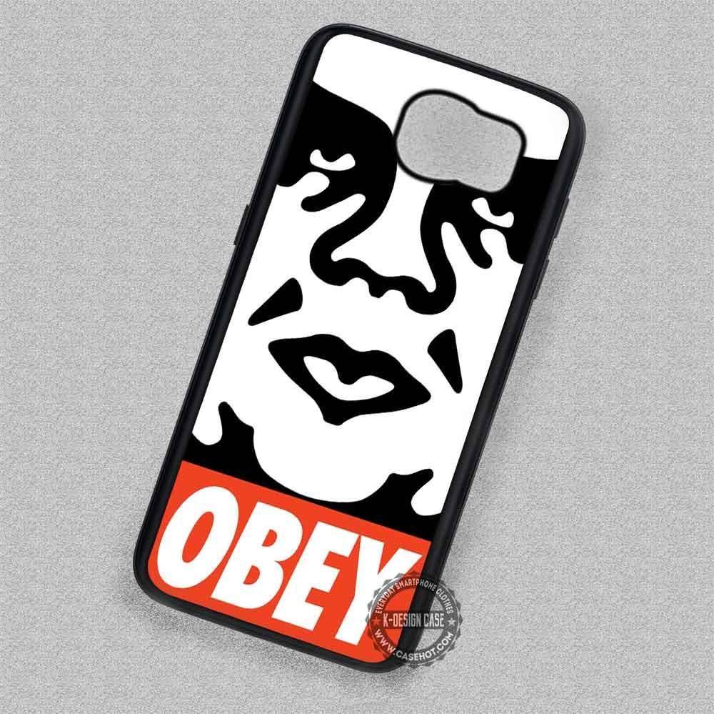 Andre the Giant Obey Logo - OBEY Art Andre The Giant - Samsung Galaxy S7 S6 S5 Note 4 Cases ...