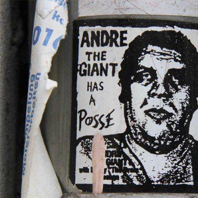 Andre the Giant Obey Logo - Sticker Art - Obey Giant