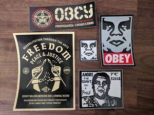 Andre the Giant Obey Logo - Obey Stickers Shepard Fairey Andre the Giant Subliminal Art Urban ...