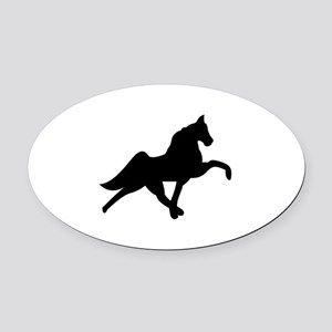 Walking Horse Logo - Tennessee Walking Horse Car Magnets - CafePress