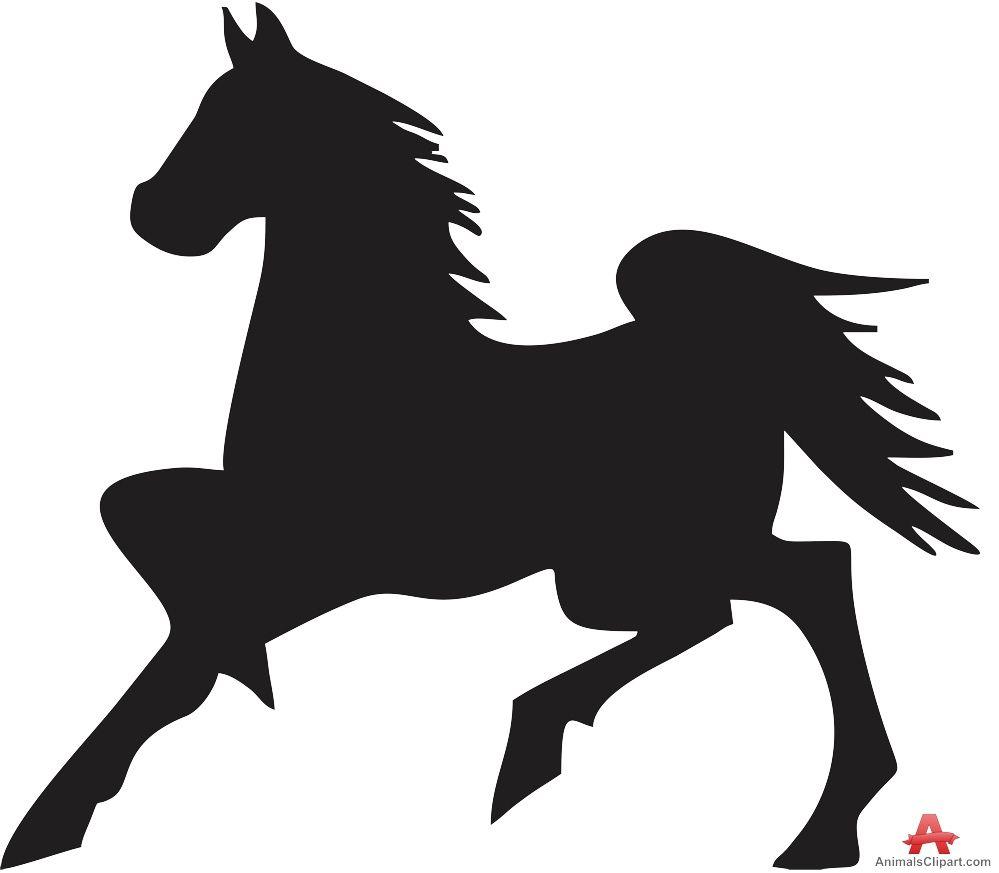 Walking Horse Logo - Fast Walking Horse Logo Silhouette Clipart