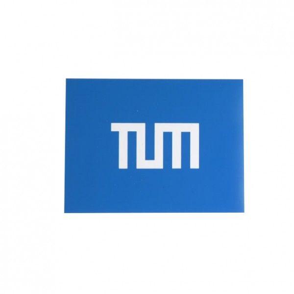 Big X Logo - Stickers TUM-logo, 5 count, big (7,8 cm x 6 cm)
