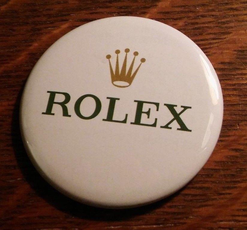 Swiss Crown Logo - Rolex Crown Logo Pocket Mirror Watch Repurposed