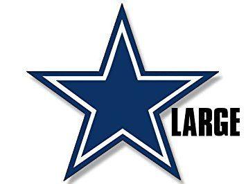 Big X Logo - MAGNET LARGE Blue Star Dallas Cowboys Colors Magnet(logo big dak fan love)  7.6 x 8 inch