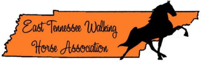 Walking Horse Logo - East Tennessee Walking Horse Association