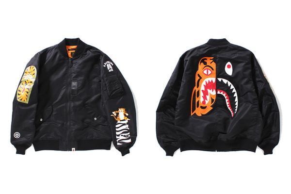 Shark BAPE Face Logo - A BATHING APE® TIGER SHARK COLLECTION | us.bape.com