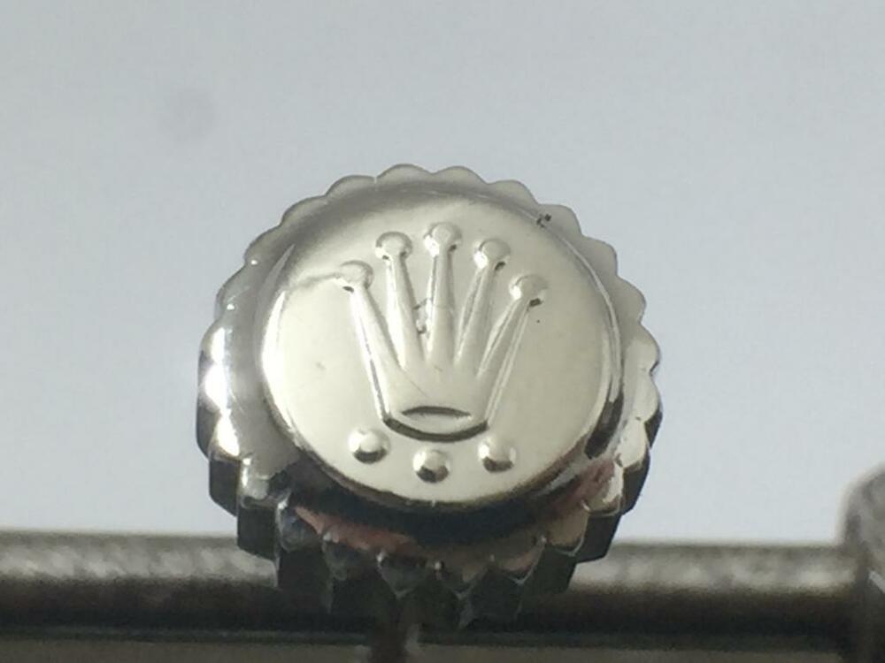 Swiss Crown Logo - Vintage Rolex 7.00 mm Triplock Crown