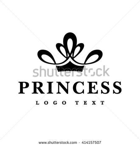 Princess Crown Logo - Princess Crown Logo design. Logo Design. Logo design, Crown logo