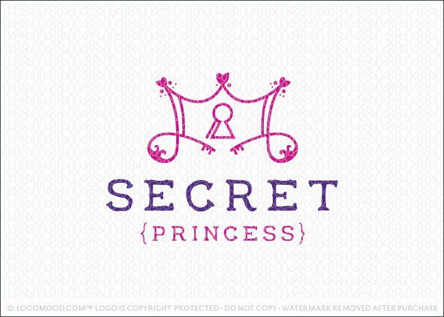 Princess Crown Logo - Readymade Logos Secret Princess Crown