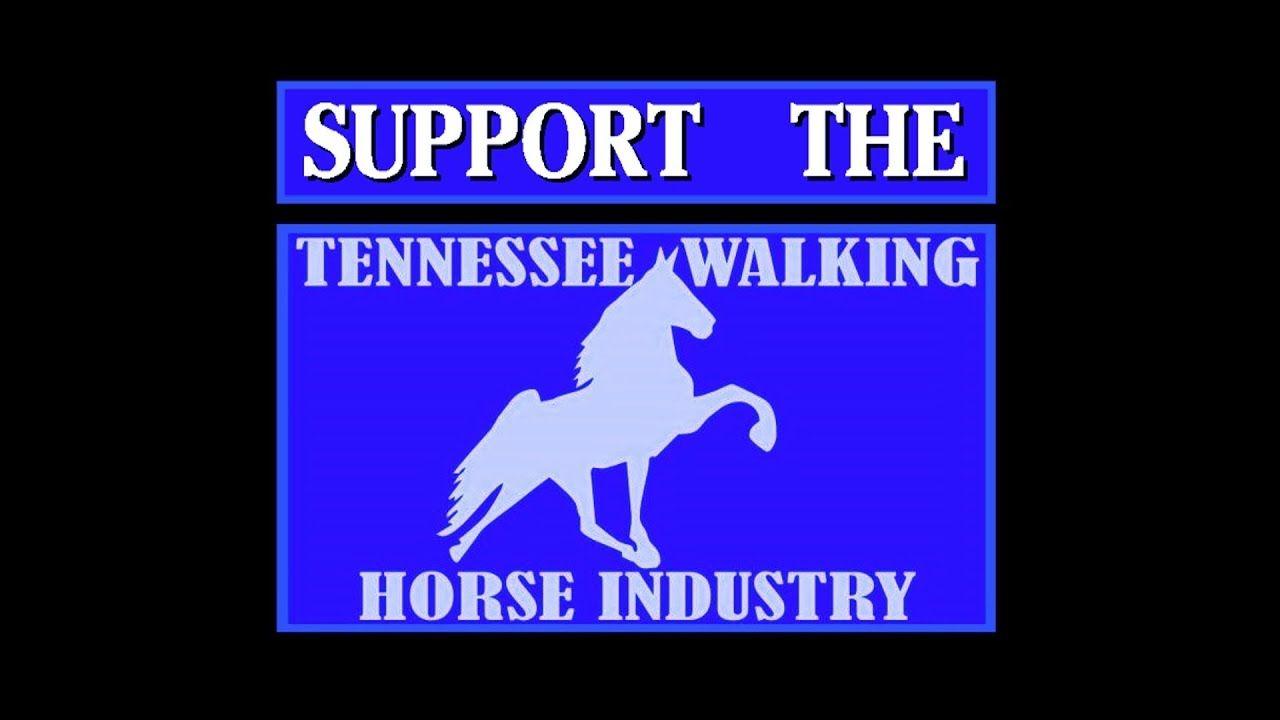 Walking Horse Logo - Support the Tennessee Walking Horse