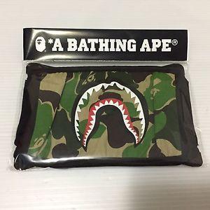 Shark BAPE Face Logo - A Bathing Ape Bape Shark LOGO Green Face Mask New Free Shipping