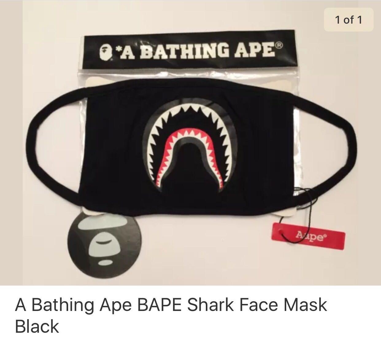 Shark BAPE Face Logo - Legit check on bape face mask - Imgur