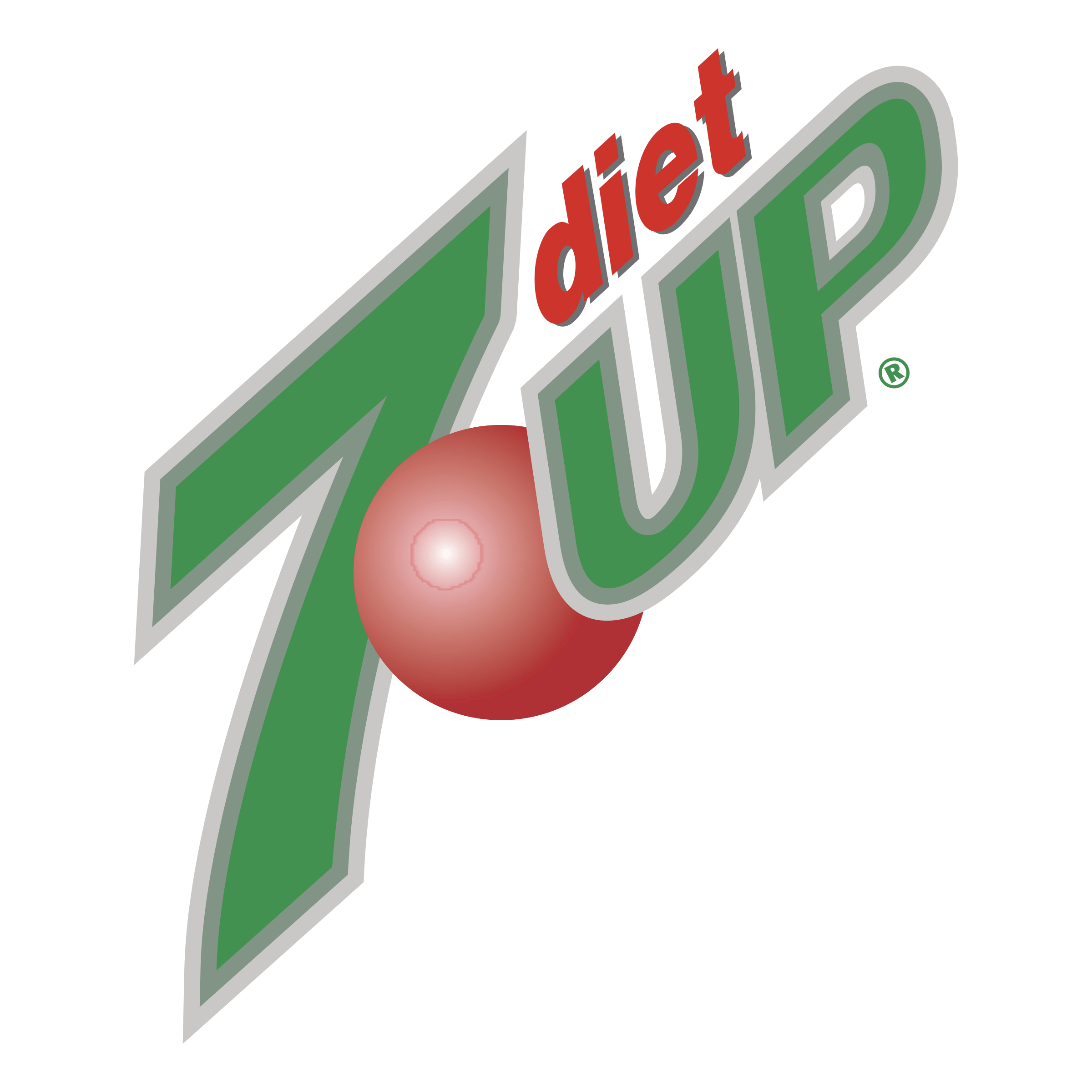 Diet 7Up Logo - 7up Diet Logo PNG Transparent & SVG Vector - Freebie Supply