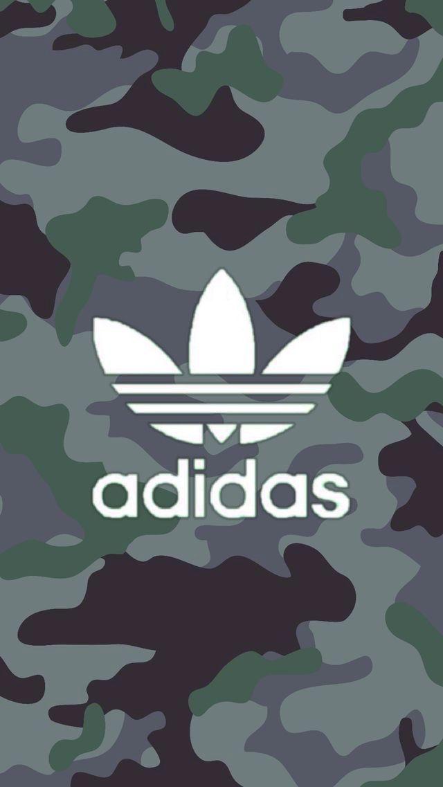 Gray Camo Adidas Logo - Custom Adidas Logo Camo Backround | Custom Adidas Logos in 2019 ...