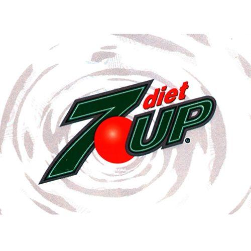 Diet 7Up Logo - D & S Vending Inc - DS25D7UP - Diet 7UP Label- 2 5/16