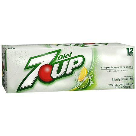 Diet 7Up Logo - 7 Up Soda Lemon Lime